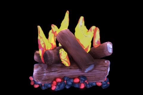 Fireplace Imitation